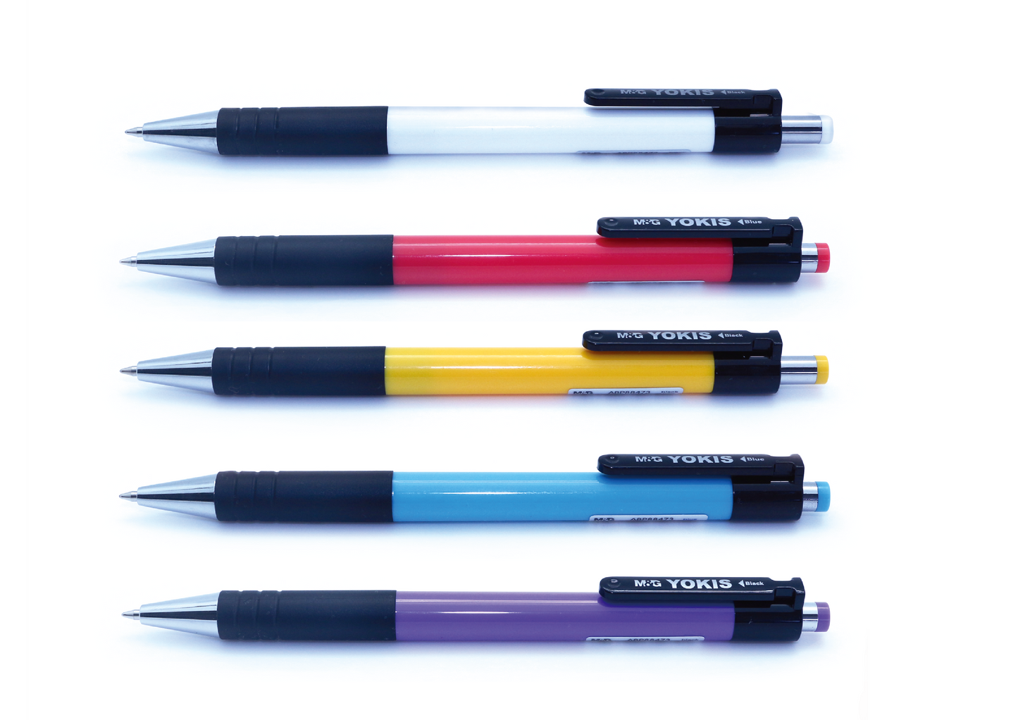 M&G Yokis Retractable Ball Pen 0.7mm Blue 40s/Set (ABP88473220714H)