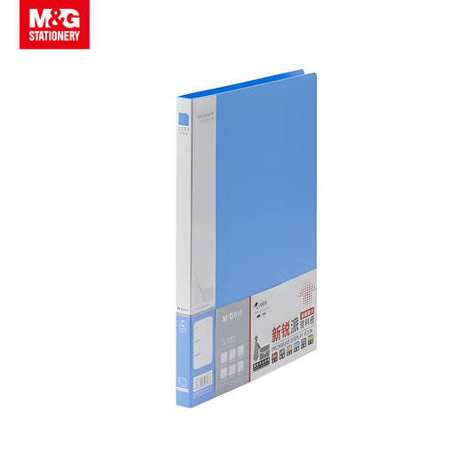 M&G A4 Display Book 0.85mm PP 60 Pockets Blue 6s/Set (ADM9290822)