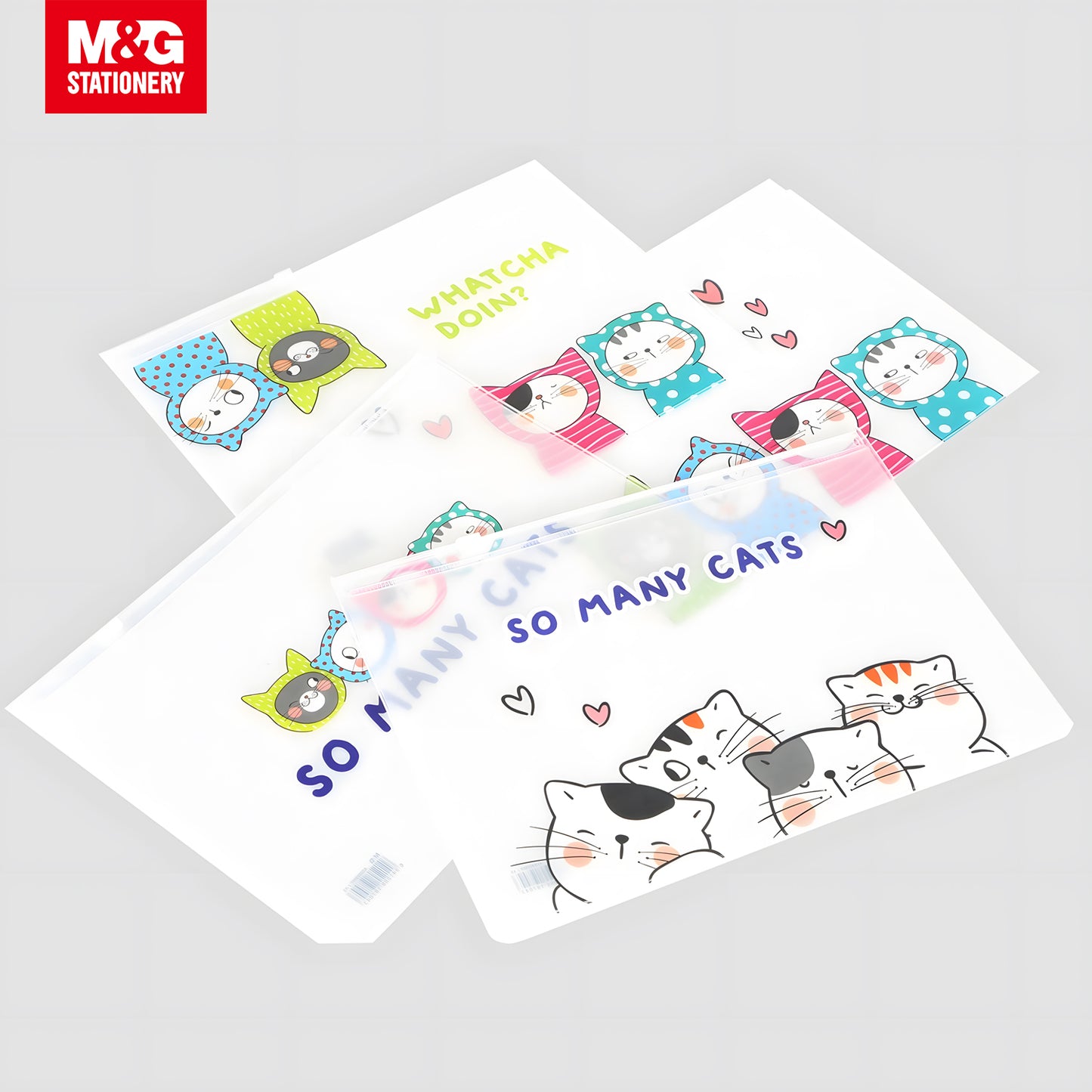 M&G A5 Mat Eva Zipper Bag 180s/Set (ADM929FP)