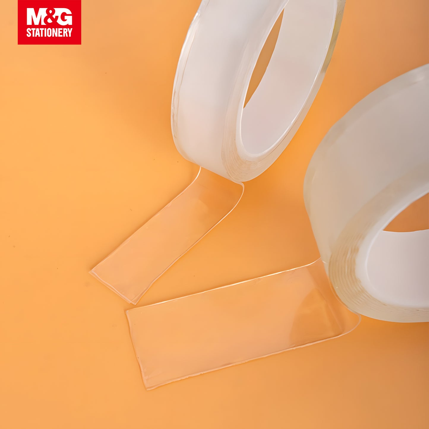 M&G Double Sided Nano Transparent Mounting Tape 24mm x 3M (1 Roll) 36s/Set (AJD957U2)