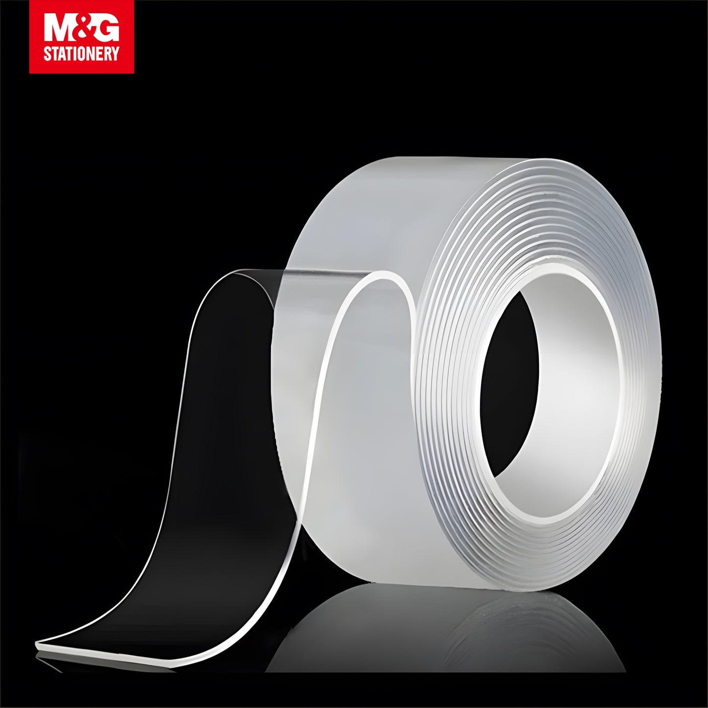 M&G Double Sided Nano Transparent Mounting Tape 12mm x 3M (1 Roll) 72s/Set (AJD957U3)