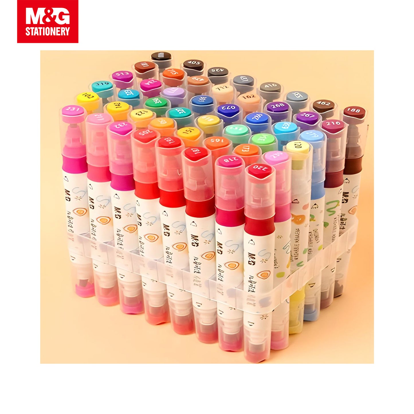 M&G Easy Washable Watercolour Marker 48 Colors (APMT3414)