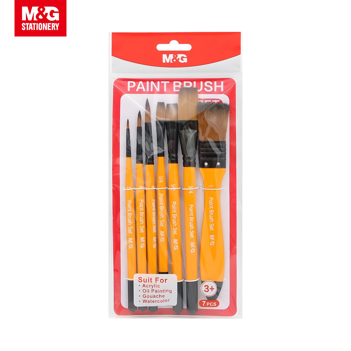 M&G Paint Brush 7pcs (ABH978C0)
