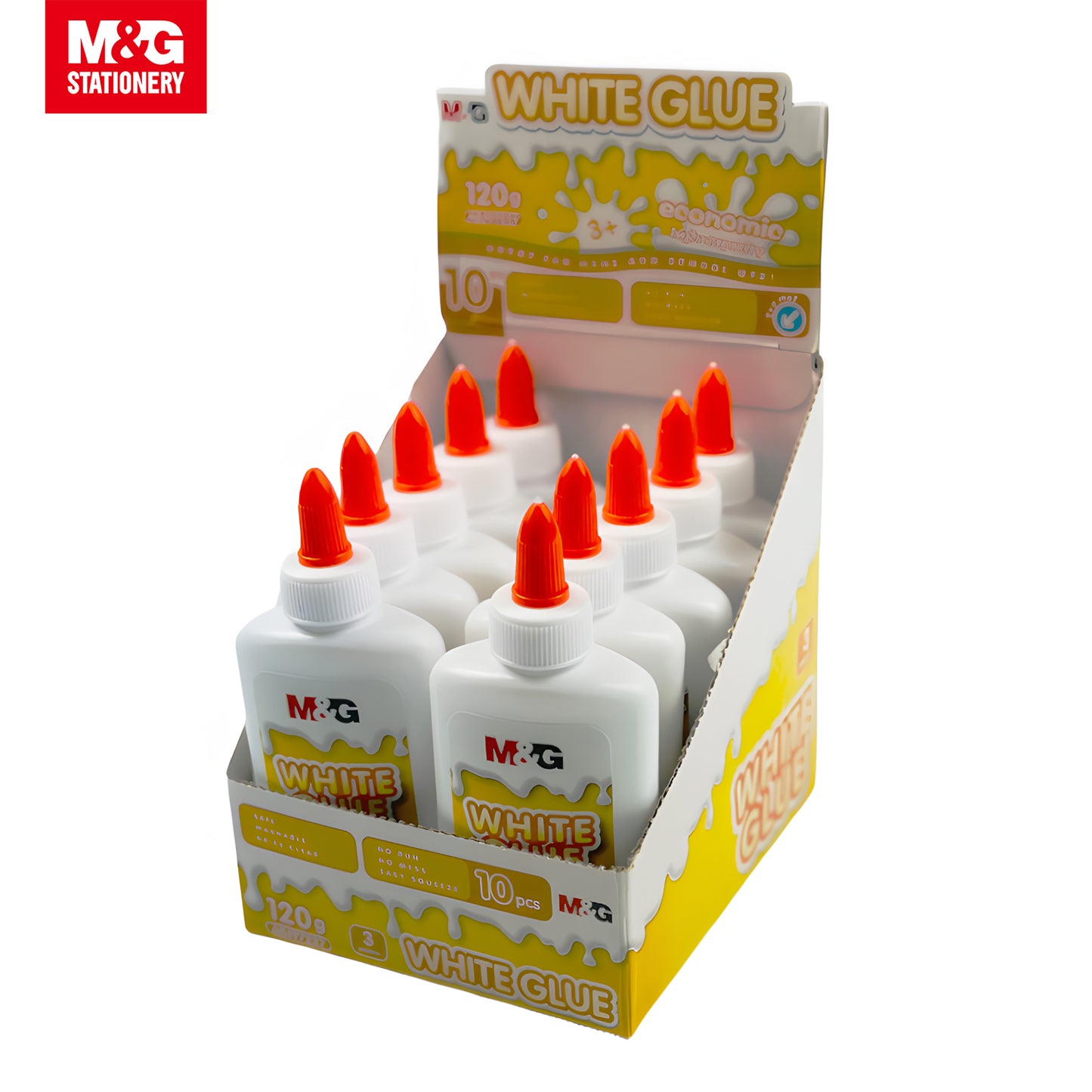 M&G Washable White Glue 120g Set (ABJ97227 & ABJ97228)