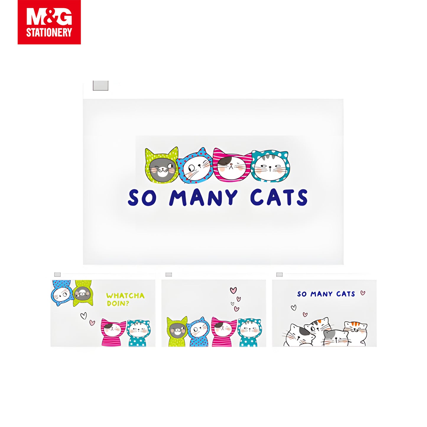 M&G A5 Mat Eva Zipper Bag 180s/Set (ADM929FP)