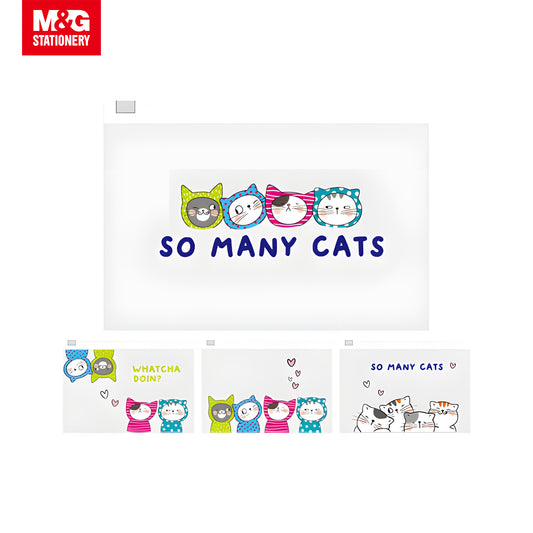 M&G A5 Mat Eva Zipper Bag 180s/Set (ADM929FP)