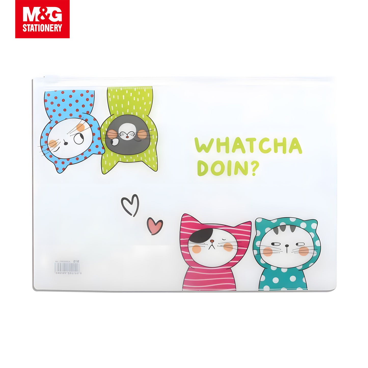M&G A5 Mat Eva Zipper Bag 180s/Set (ADM929FP)