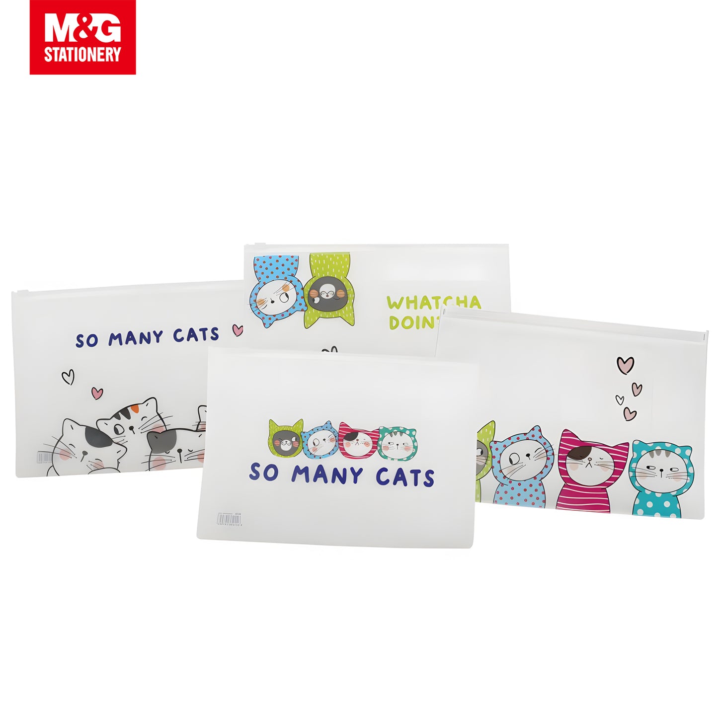 M&G A5 Mat Eva Zipper Bag 180s/Set (ADM929FP)