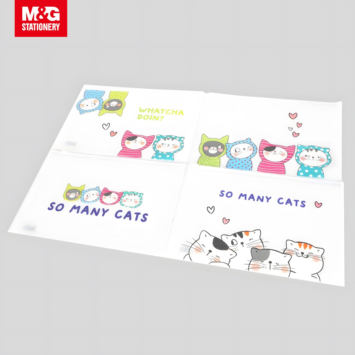 M&G A5 Mat Eva Zipper Bag 180s/Set (ADM929FP)