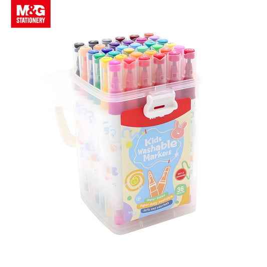 M&G Easy Washable Watercolour Marker 36 Colors (APMT3413)