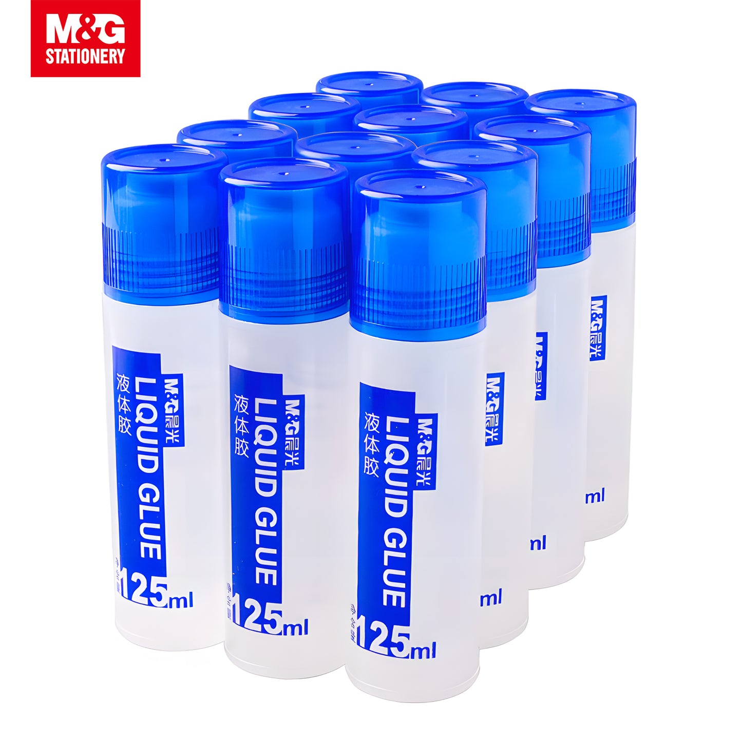 M&G Liquid Glue With Rubber Head 125ml 12s/Set (AWG97035)